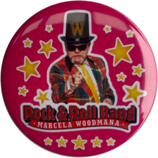 Woodman band Placka růžová
